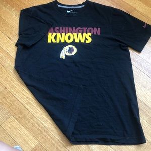 Redskins Black Nike Shirt